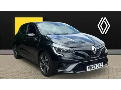 Usado Renault Clio V RS Line 88 CV (64 kW) 2023 Negro Utilitario