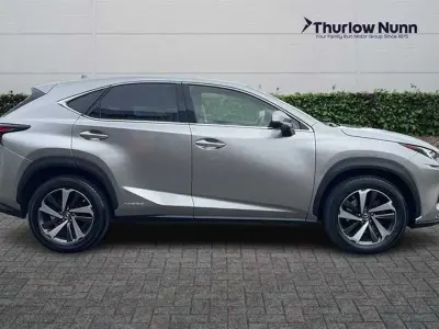 Used Lexus NX300h E-FOUR 197 HP (144 kW) 2021 Silver SUV