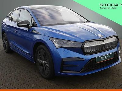 Blue Used 2023 Skoda Enyaq iV vRS SUV | £27,284 (Fair price)