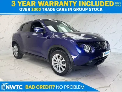 Used Nissan Juke S 110 HP (80 kW) 2016 Blue SUV