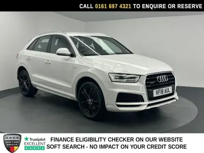Używany Audi Q3 S-Line 180 KM (132 kW) 2018 Biały SUV