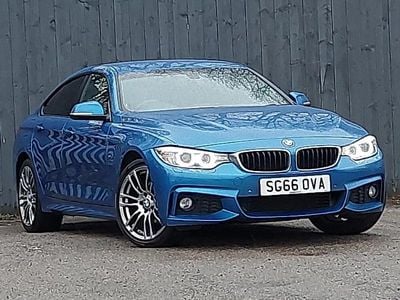 Used BMW 420 M Sport 184 HP (135 kW) 2016 Blue Hatchback