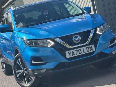Used Nissan Qashqai N-Connecta 140 HP (102 kW) 2021 Blue SUV