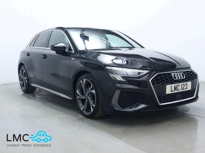 Used Audi A3 Sportback S-Line 2023 Black Hatchback