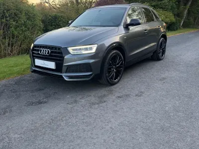 Second-hand Audi Q3 Black Edition 150 CP (110 kW) 2017 Gri SUV