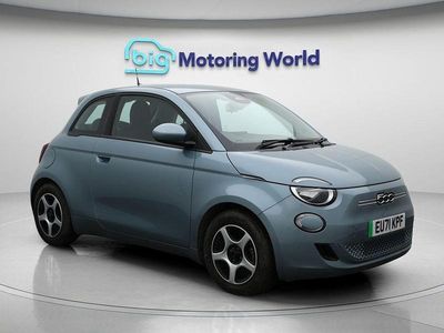 Blue Used 2021 Fiat 500e Passion Hatchback | £11,393 (Fair price)