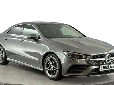 Used Mercedes CLA200 AMG Line Premium Plus 163 HP (119 kW) 2019 Grey Coupe