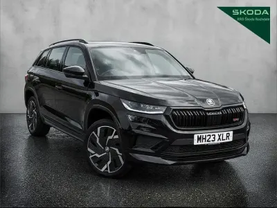Używany Skoda Kodiaq vRS 241 KM (177 kW) 2023 Czarny SUV
