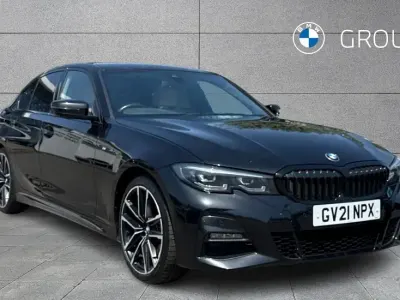 Used BMW 320 M Sport 181 HP (133 kW) 2021 Black Sedan