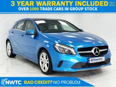 Used Mercedes A180 Premium Plus 2016 Blue Hatchback