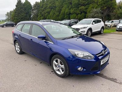Used Ford Focus Zetec 2014 Blue Estate