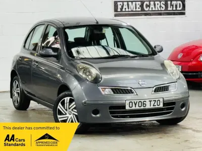 Begagnad Nissan Micra SE 88 HK (64 kW) 2006 Grå Halvkombi
