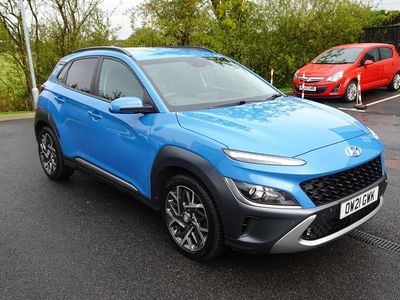 Blue Used 2021 Hyundai Kona Premium SUV | £12,950 (Fair price)