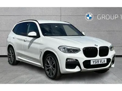 Used BMW X3 M Sport 190 HP (139 kW) 2019 White SUV