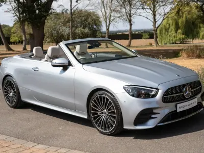 Used Mercedes E220 AMG Line Premium 2021 Silver Cabriolet