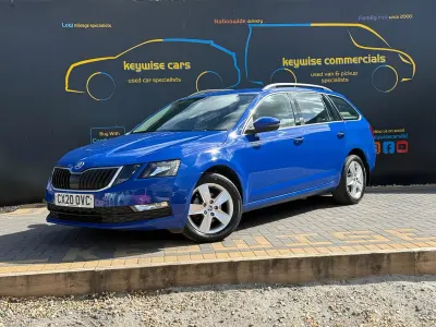 Used Skoda Octavia SE Technology 115 HP (84 kW) 2020 Blue Estate