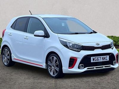 White Used 2018 Kia Picanto GT-Line Hatchback | £8,477 (Fair price)