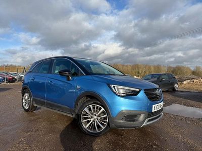 Used Vauxhall Crossland X 83 HP (61 kW) 2020 Blue SUV