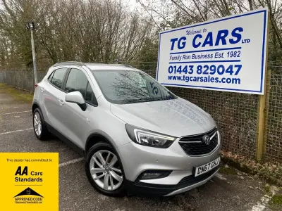 Used Vauxhall Mokka X Active 115 HP (84 kW) 2017 Silver SUV