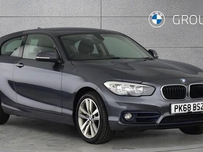 Used BMW 118 Sport Line 136 HP (100 kW) 2018 Grey Hatchback