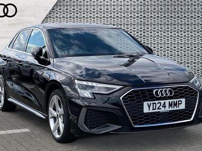Used Audi A3 e-tron S-Line 204 HP (150 kW) 2024 Black Hatchback