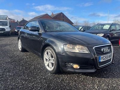 Used Audi A3 Cabriolet Sport 2009 Black Cabriolet
