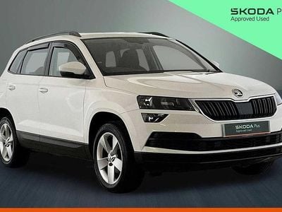 Used Skoda Karoq SE 150 HP (110 kW) 2019 Candy white SUV