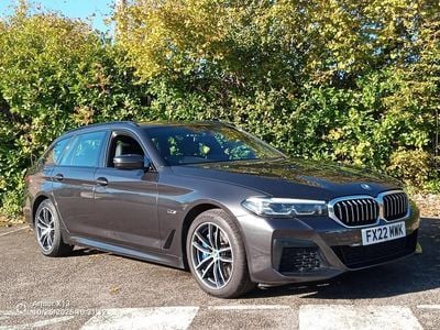 Grey Used 2022 BMW 530e M Sport Estate | £17,695 (Super price)