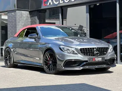 Used Mercedes C63 AMG Premium 510 HP (375 kW) 2017 Grey Cabriolet