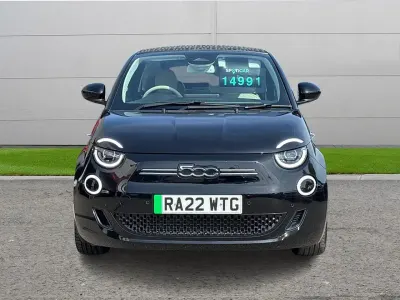 Used Fiat 500e La Prima 85 kW (116 HP) 2022 Black