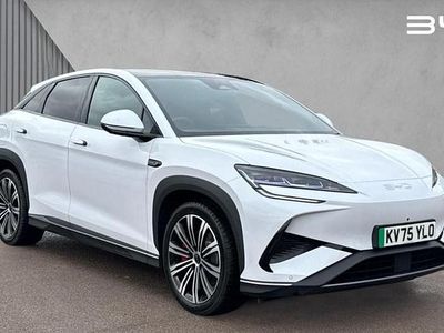 Metallic polar white Used 2025 BYD Sealion 7 SUV | £46,199 (Expensive)