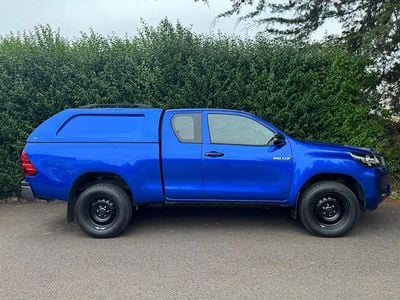 Blue Used 2021 Toyota HiLux Active Pickup | £21,990 (Expensive)