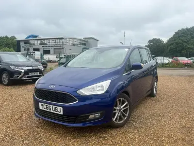 Used Ford Grand C-Max Zetec 120 HP (88 kW) 2016 Blue MPV