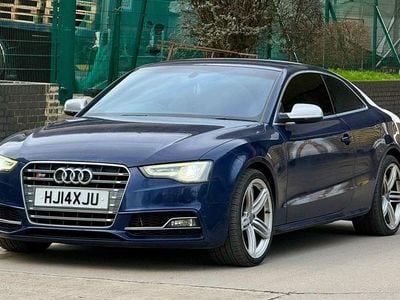 Used Audi S5 Comfort 333 HP (244 kW) 2014 Blue Coupe