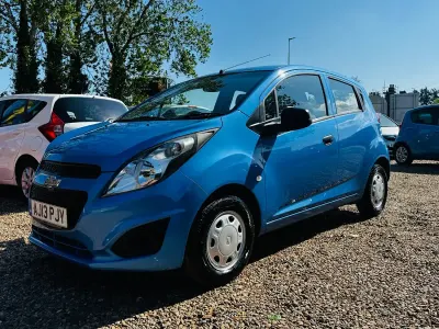Used Chevrolet Spark LS 2013 Blue Hatchback
