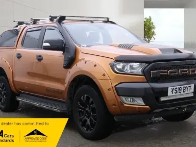 Used Ford Ranger Wildtrack 2019 Orange Pickup