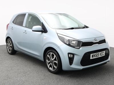Used Kia Picanto 66 HP (48 kW) 2019 Blue Hatchback