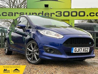 Blue Used 2017 Ford Fiesta ST-Line Hatchback | £6,750 (Fair price)
