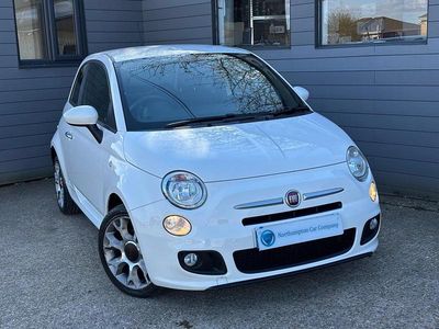 Used Fiat 500 S 69 HP (50 kW) 2015 White Hatchback