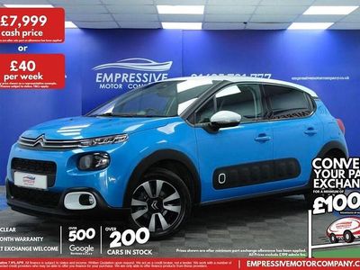 Used Citroën C3 Flair 82 HP (60 kW) 2018 Blue Hatchback