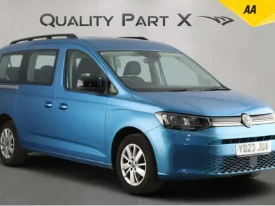 Used VW Caddy S 122 HP (89 kW) 2023 Blue MPV