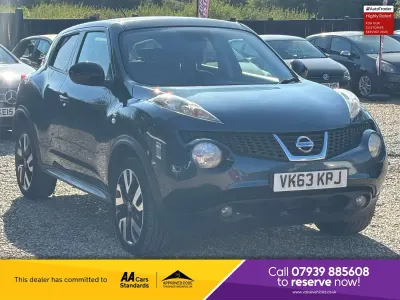 Used Nissan Juke N-TEC 110 HP (80 kW) 2013 Blue SUV