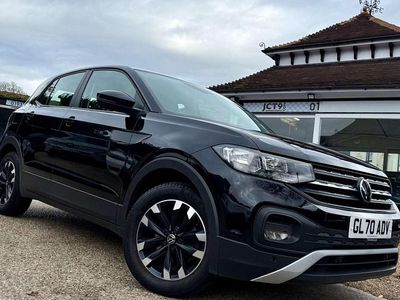 Black Used 2020 VW T-Cross S SUV | £14,488 (Fair price)