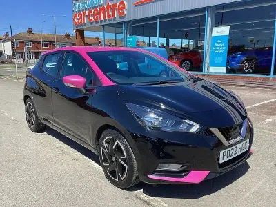 Used Nissan Micra Acenta 92 HP (67 kW) 2022 Black Hatchback
