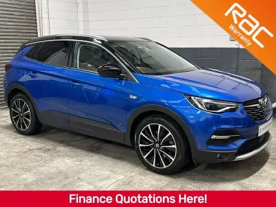 Used Vauxhall Grandland X Business Edition 2021 Blue SUV
