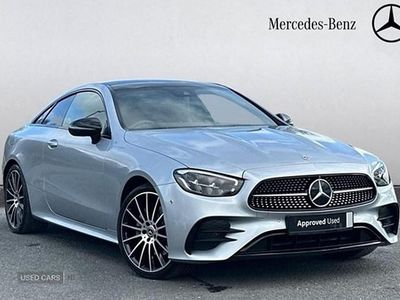 Gebraucht Mercedes E220 AMG line 194 PS (142 kW) 2022 Silber Coupé