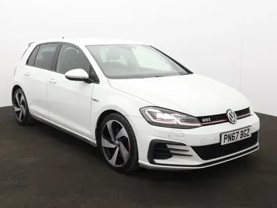Used VW Golf VII GTI 226 HP (166 kW) 2017 White Hatchback