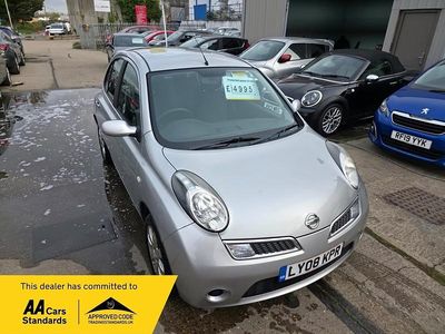 Silver Used 2008 Nissan Micra Acenta+ Hatchback | £4,500 (A bit pricey)