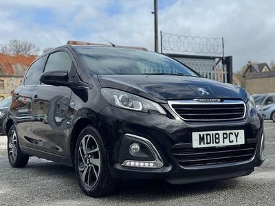 Used Peugeot 108 Allure 2018 Black Hatchback