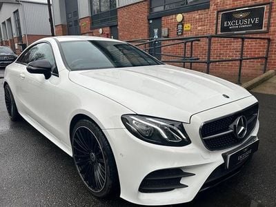 White Used 2019 Mercedes E350 AMG line Coupe | £23,595 (Good price)